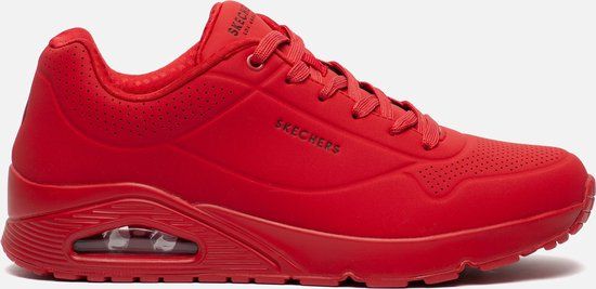 Skechers Uno - Stand On Air - Heren Sneakers - Rood - Maat 41