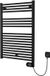 Plieger Elba Elektrische handdoekradiator – Handdoek verwarmer – Met klokthermostaat – 94.2 cm x 60 cm – 500 Watt – Mat zwart