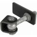 Locinox Charnière 180° Pour Meuble Acier Galvanisé À Chaud – Réglage Tridimensionnel – Charge Maximale 100kg – Gbmubm1810502