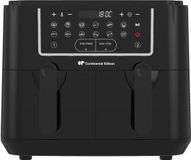CONTINENTAL EDISON Heißluftfritteuse CERFRSH24002CB - 9 L - Doppelkorb - 2400W - Schwarz