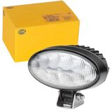 HELLA 1GB 996 386-021 LED-Werklamp - Oval 90 - 24/12V - 2000lm - Opbouw/Geschroefd - Zwenkbare montagebeugel - Ruime lichtverspreiding - Stekker: DEUTSCH stekker