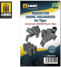 AMMO MIG 8124 1:35 SMOKE DISCHARGED for Tiger Resin - Model Kit