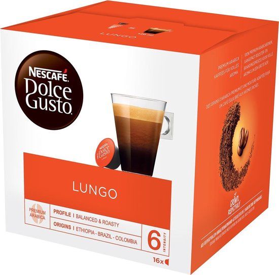 Nescafe Nescafé Dolce Gusto Lungo - 16 Cups