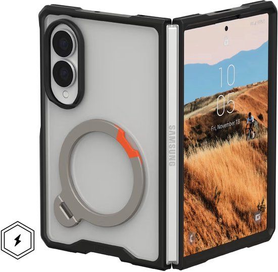 Urban Armor Gear UAG Mouve XTE Magnetic Backcover voor de Samsung Galaxy Z Fold 8 - Ice