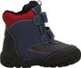 GEOX B GULP B BOY ABX Blauw Kinder Veterboots Leer Klittenband Waterdicht Maat 20