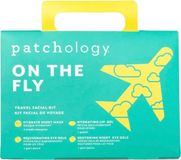 Patchology On The Fly Travel Skincare Kit – Hydraterende All-in-One Face, Eye & Lip Mask Set – Tegen Een Droge En Vermoeide Huid – Snelle Glow Boost Voor Onderweg – TSA-Travel Size Beauty Kit