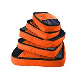 GOX Ultra Licht 5-delige Verpakking Kubussen Set Reizen Bagage Verpakking Organisatoren Value Pack 1xLarge 2xMedium 2xSmall
