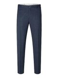 Selected SELETED HOMME Slhslim-oasis Linen Trs Noos kostuumbroek voor heren, Navy Blauw