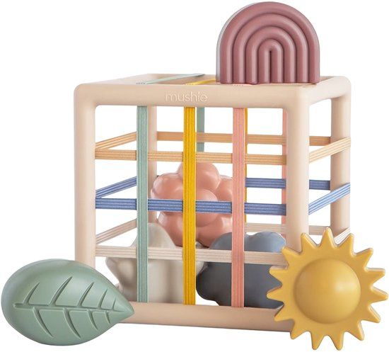 Mushie Vormensorteerder - Elastic - Multi Color