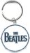 Rock Off The Beatles - Drum Logo Sleutelhanger - Wit