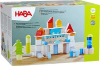 Haba bouwstenen set kleurrijk - 85-delig educatief speelgoed.