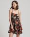 Superdry Vintage Mini Beach Cami Robe Noir S Femme