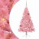 vidaXL - Kunststof - Voorverlichte - Kerstboom - met - 150 - LED - Roze - 150 - cm - PVC