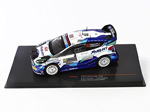 Ixo Models 2021 Ford Fiesta WRC Rallye WM, Rally Monte Carlo, G.Greensmith, E.Edmondson, 44, 1:43 IXO modellen RAM787