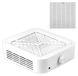 Aspirateur à ongles aspiration poussière - 120 W - Puissance d'aspiration réglable - Filtre réutilisable - Noir