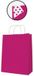 APLI papieren draagtas medium fuchsia met koord