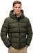 Superdry Hooded Sports Puffer Casual Winterjas Heren Khaki 3XL