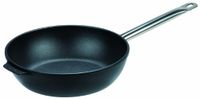 GSW 163248 GastroTraditioneel Titanium Sauteuse met roestvrijstalen handgreep - 24cm