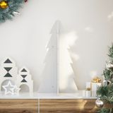 vidaXL - Kerstboom - 69,5 cm - Massief Grenenhout - Wit