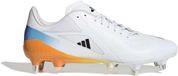 Adidas Adizero RS15 Ultimate SG - Chaussures de rugby - Blanc, Orange et Bleu - Taille 43 1/3