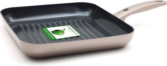 GreenPan Cambridge Inductie Grillpan - 28 cm - PFAS-vrij - Brons