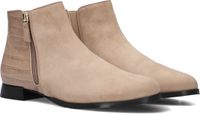 Hassia Madeira Enkellaarsjes - Enkelboots met rits - Dames - Beige - Maat 40