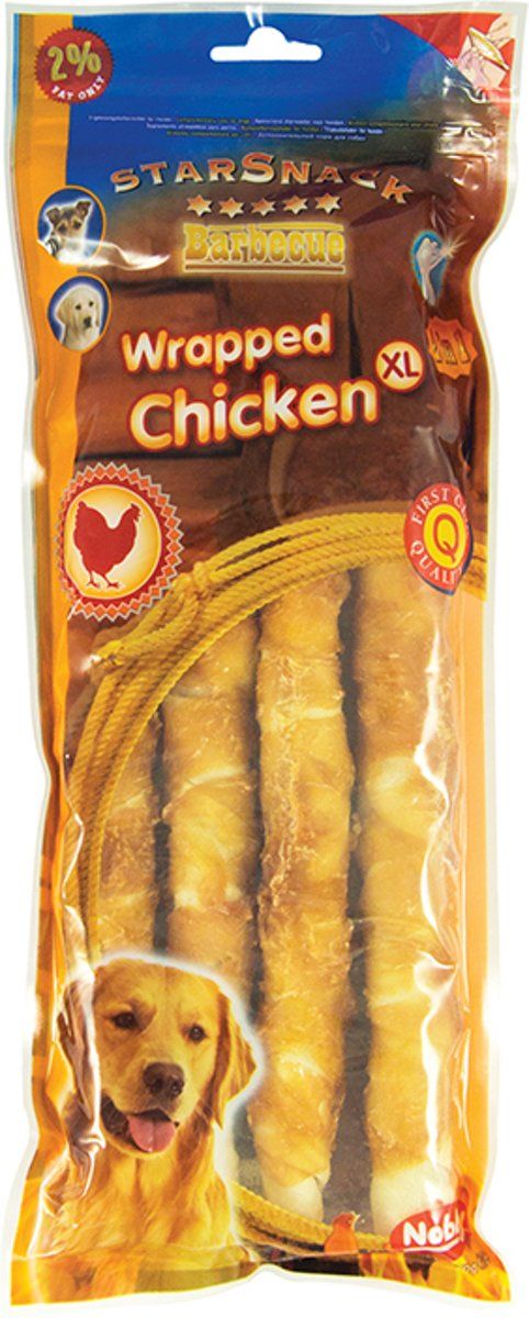 Nobby Starsnack - Wrapped Chicken - XL - 25 cm