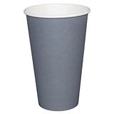 1000x Fiesta 1000x Fiesta Hete Kop Enige Muur Houtskool 12oz Wegwerpen