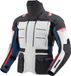 Rebelhorn Cubby 5 motorfiets textieljas - Mannen - Grijs/blauw/rood - M