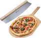 Masterpro Pizzasnijder Masterpro Hout 2 Onderdelen