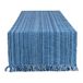 DII Variegated Tabletop Collection Tafelloper, 33 x 183 cm, Nautical Blue