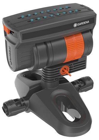 Gardena 13325-20 Oscillating Sprinkler - Black - 90 m² Coverage