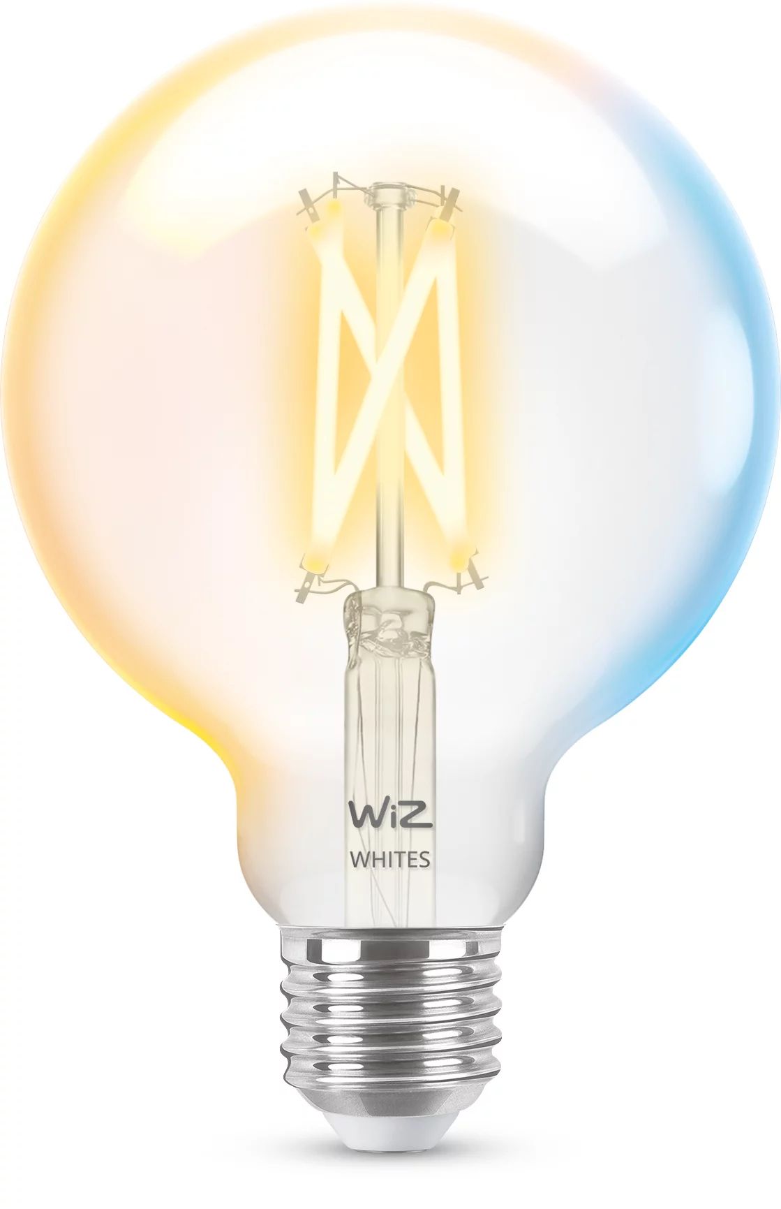 WiZ Smart LED Filament Globe - E27 - G95 - Transparant - 7W (60W equivalent) - Wi-Fi