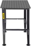 VEVOR Lastafel 91,4 x 61 cm, 360 kg capaciteit lassen werkbank tafel, zware werkbank met 1,6 cm armatuur gaten en antislip voetpads voor lassen, assemblage, reparatiewerkzaamheden