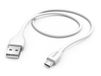 Hama USB naar Micro-USB Kabel - Oplaadkabel geschikt voor Samsung / Android - Opladen en Synchroniseren - 3A USB 2.0 - 480Mbps - 150cm - Wit