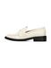 POSH by Poelman Bella lakleren loafers met blokhak wit