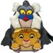 Loungefly Sac à dos exclusif Disney Le Roi Lion Simba et Rafiki