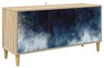 Syfax Raalte Tv-meubel RAALTE 102 x 33 x 50 cm Sonoma Bewerkt hout