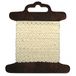 RAYHER katoen Bordüre Amanda, 1 cm – houten kaart 3 M, BEIGE