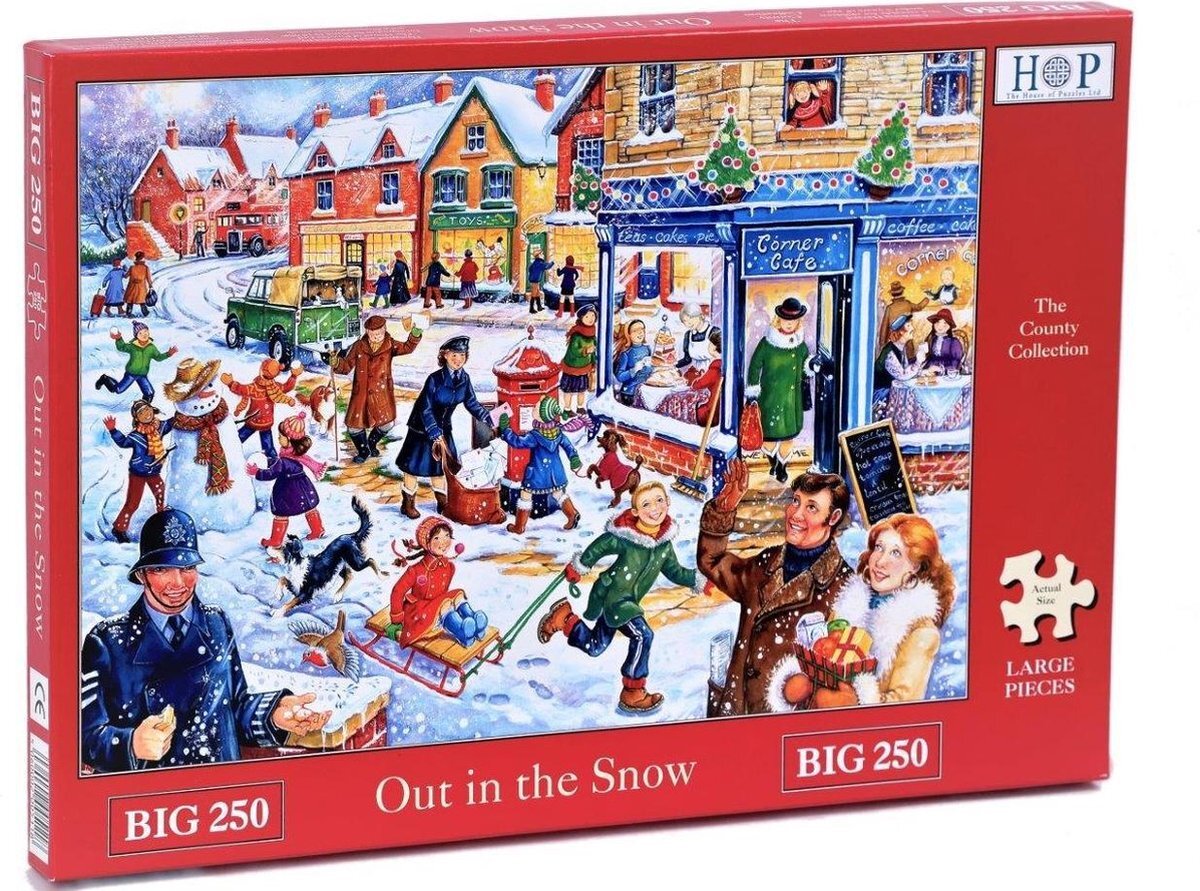 House Of Puzzles Out in the Snow Puzzel 250 XL stukjes