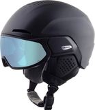 Alpina Oro QV MIPS Skihelm Met Vizier 2023 | Black Matt | QV-flex Ice Blue Cat. 2-3 | Maat: 59 - 63 cm