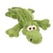 Merkloos Knuffel krokodil - groot - pluche - groen - krokodillen knuffeldier - 100 cm -