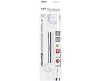 Tombow Mono - Intrekbare Gumpotlood + 3 Vullingen - Rond - 2,3 mm - Blauw