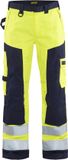 Blåkläder Multinorm Werkbroek 1578-1514 - High Vis Geel/Marineblauw - D112