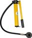 StarTech Hydraulische ponsset - Handbediend, 8 ton - 6 matrijzen, 22–60 mm - Capaciteit: 3 mm zachtstaal, 1,2 mm roestvast staal - Matrijzen van Cr40-staal - Met gereedschapskoffer - Geel