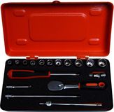 Bahco dopsleutelset 1/4"