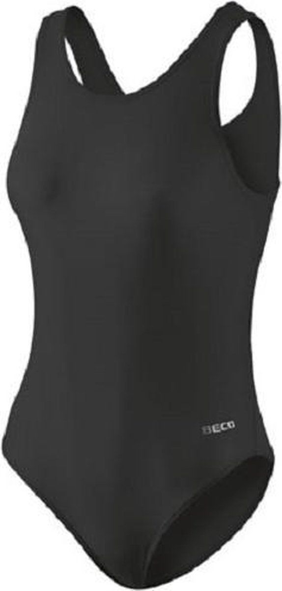 Beco badpak Crocodile dames polyamide zwart