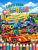 Libro para colorear. Coches.: 40 dibujos.