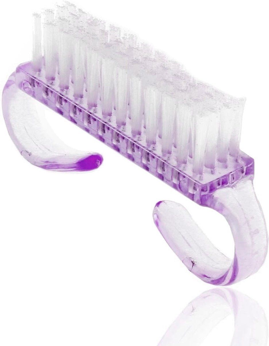 DRM Kleine Manicure stofborstel Paars - 5906559652132
