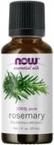 NOW Foods Huile essentielle pour diffuseur d'arômes de romarin 30 ml